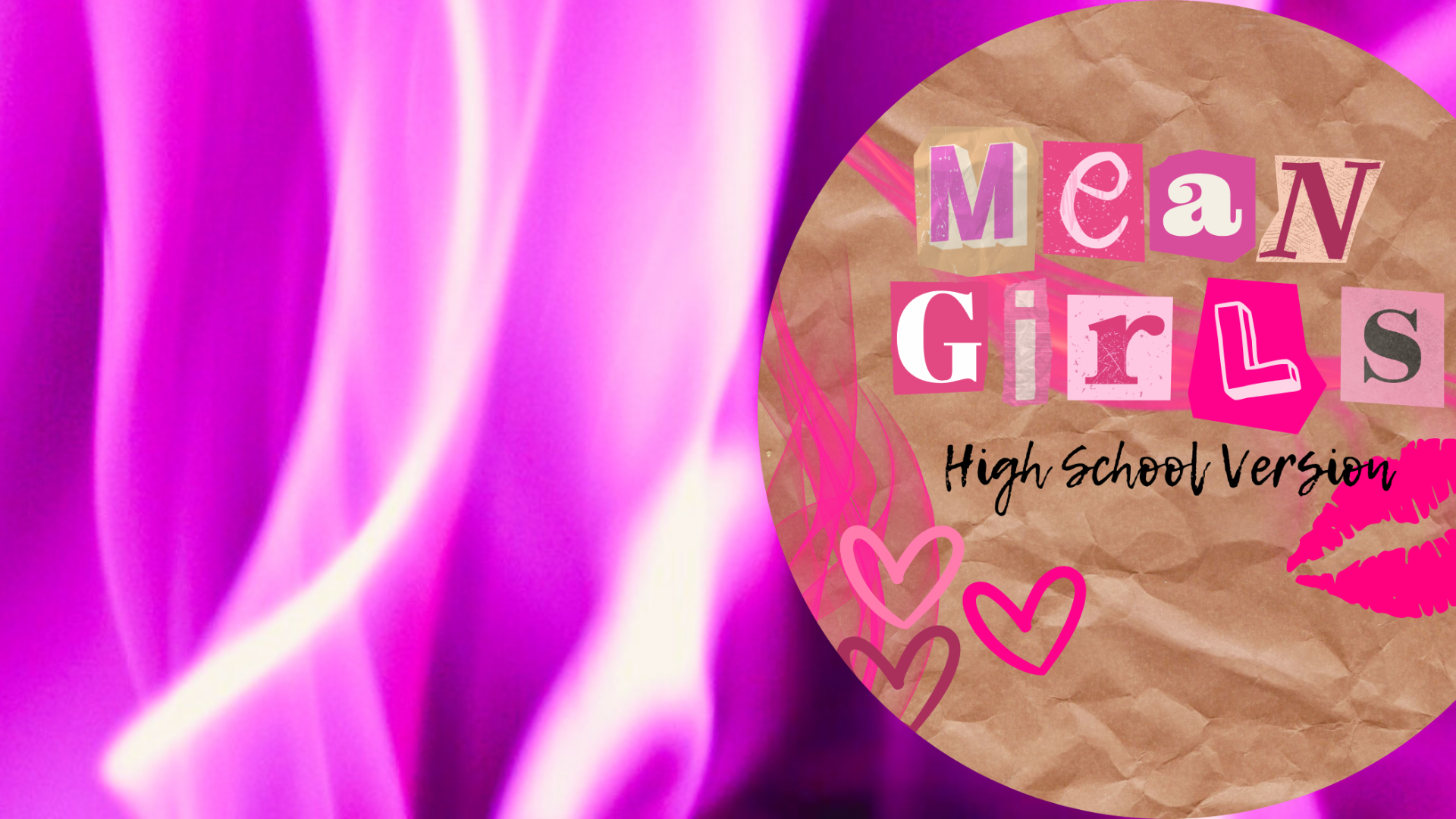 Web banner for mean girls