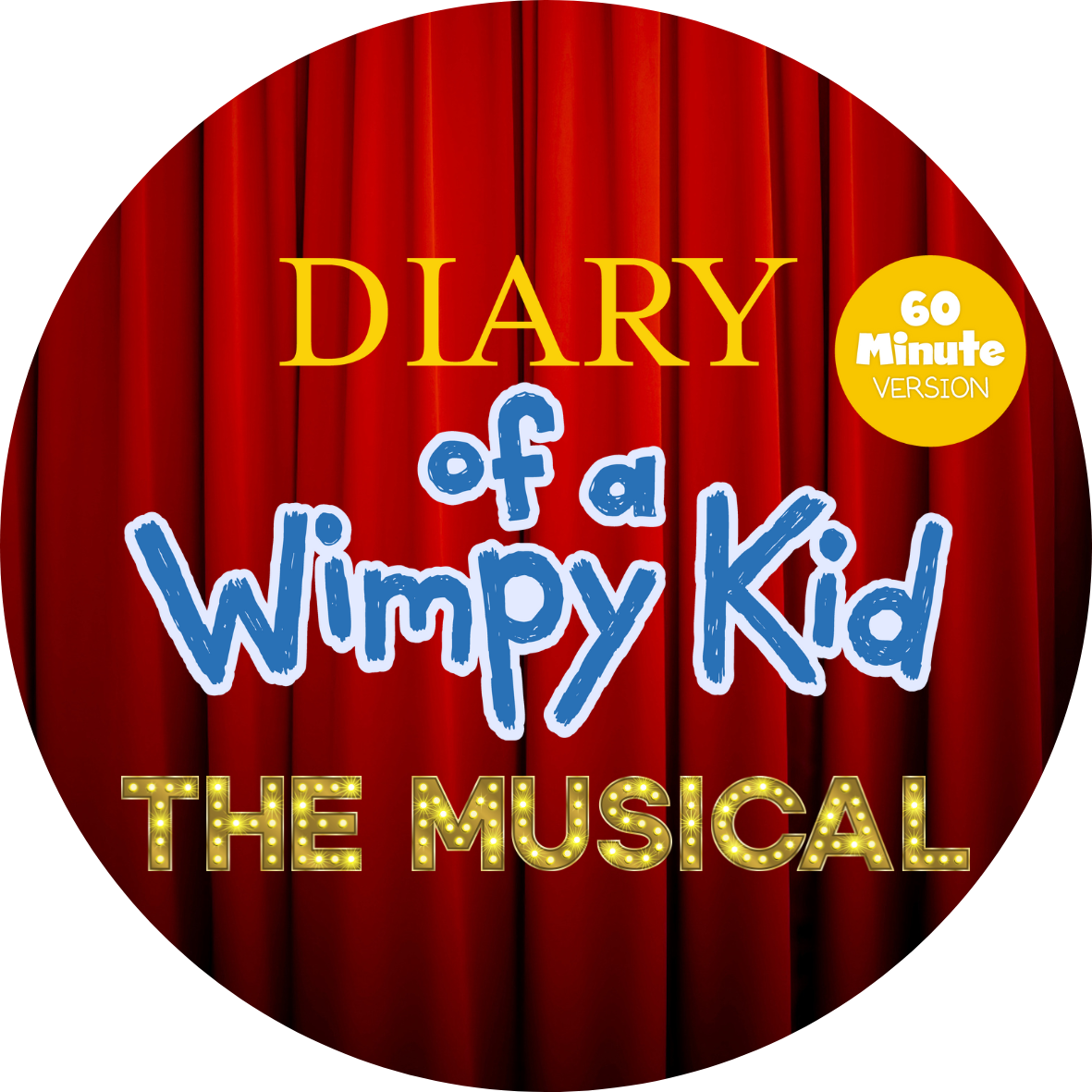Logo for LCT/SDLAX Production of Diary of A Wimpy Kid 60 Min. Version