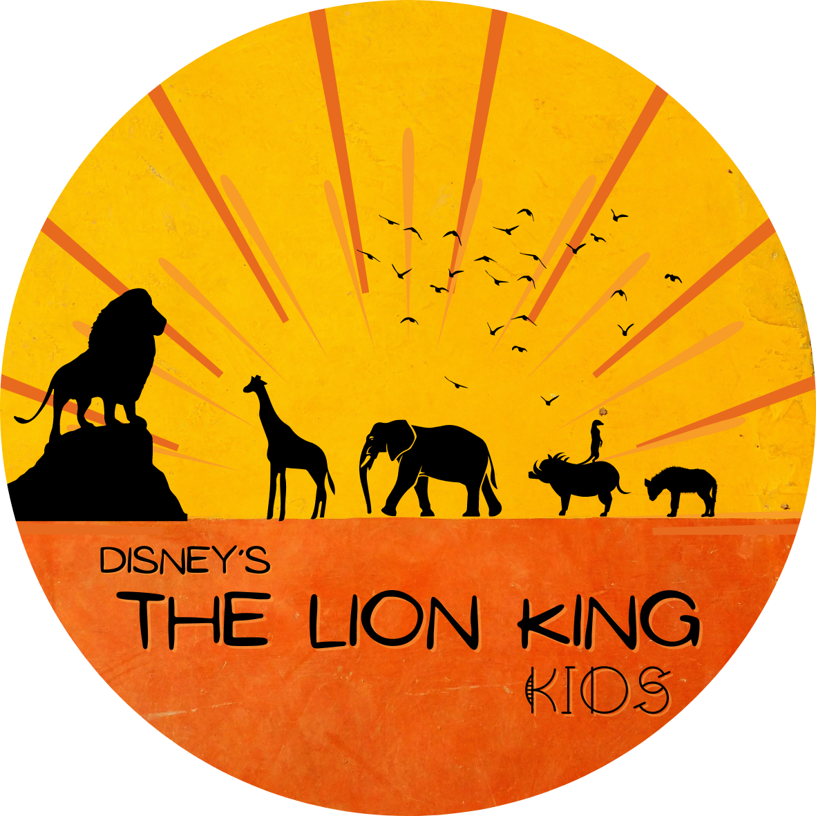 Logo for LCT/SDLAX Production of Disney's The Lion King Kids