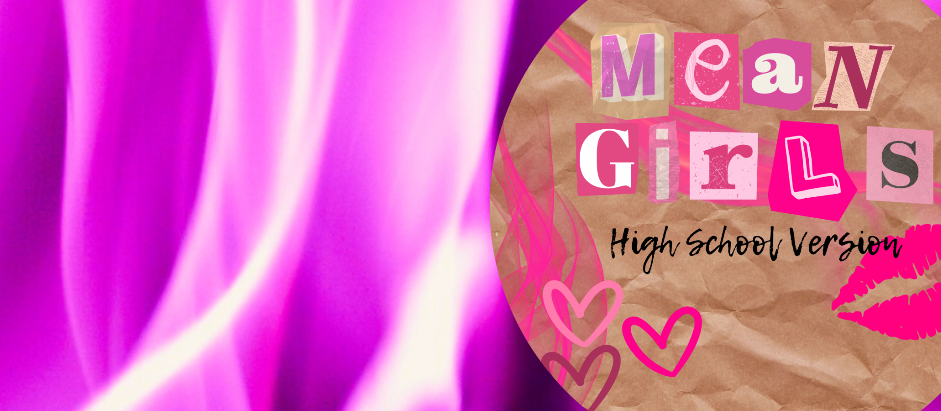 Web banner for mean girls